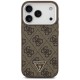Guess 4G Triangle Logo MagSafe case for iPhone 17 Pro - brown