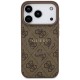 Guess 4G Ring Classic Logo MagSafe Case for iPhone 17 Pro - Brown