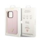 Guess Silicone Triangle iPhone 14 Pro 6.1" Case - Purple