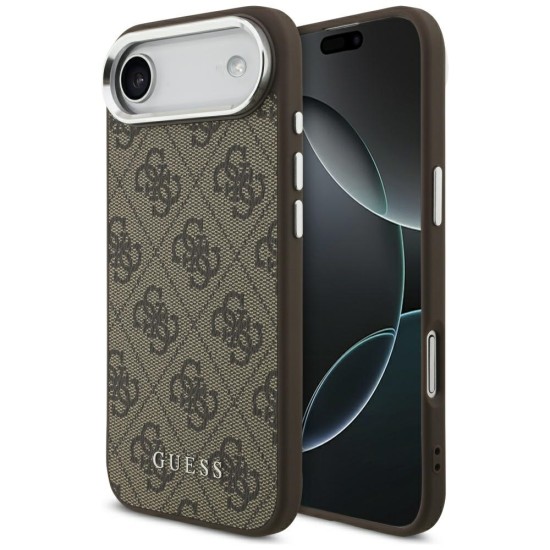 Guess 4G Classic Logo MagSafe Case for iPhone Air - Brown