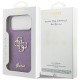 Guess Fixed Glitter Big 4G case for iPhone 17 Pro Max - purple Guess Fixed Glitter Big 4G case for iPhone 17 Pro Max - purple