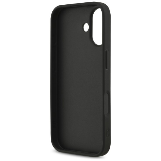 Guess Fixed Glitter Big 4G case for iPhone 17 - black