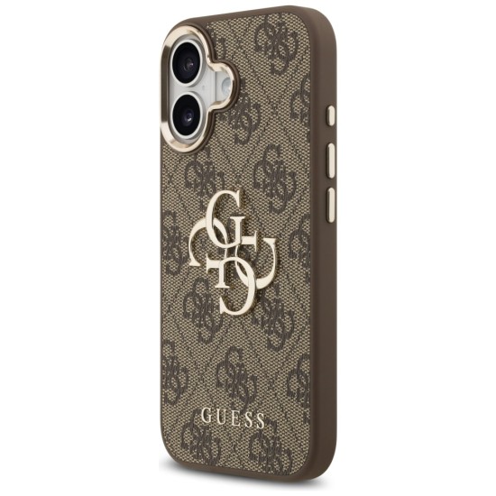 Guess 4G Big 4G Classic Logo Case for iPhone 17 - Brown and Gold Guess 4G Big 4G Classic Logo Case for iPhone 17 - Brown and Gold