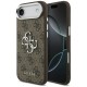 Guess 4G Big 4G Classic Logo case for iPhone 17 Air - brown and silver Guess 4G Big 4G Classic Logo case for iPhone 17 Air - brown and silver
