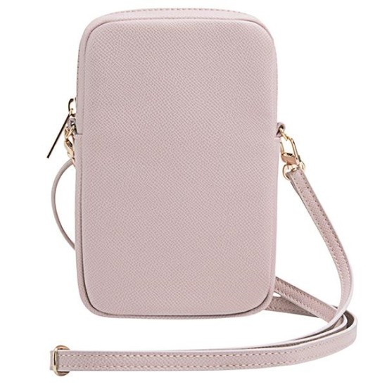 Guess Zip Triangle 4G bag - pink Guess Zip Triangle 4G bag - pink