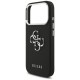 Guess Grained Big 4G Classic Logo case for iPhone 17 Pro - black Guess Grained Big 4G Classic Logo case for iPhone 17 Pro - black