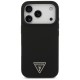 Guess Silicone Triangle Logo MagSafe Case for iPhone 17 Pro - Black Guess Silicone Triangle Logo MagSafe Case for iPhone 17 Pro - Black