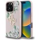 Guess Grained Roses Big 4G logo iPhone 16 Pro Max case - pink Guess Grained Roses Big 4G logo iPhone 16 Pro Max case - pink