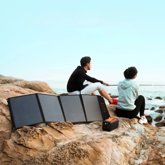 Choetech foldable solar charger 120W 1 x USB Type C / 1 x USB Type A (SC008 NEW) Choetech foldable solar charger 120W 1 x USB Type C / 1 x USB Type A (SC008 NEW)