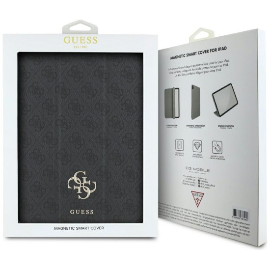 Guess GUFC13RM24PS4SGK iPad Air 13" 2024 black/black Magnetic 4G Big Logo Guess GUFC13RM24PS4SGK iPad Air 13" 2024 black/black Magnetic 4G Big Logo