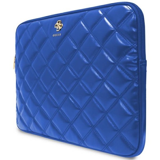 Guess 4G Quilted case for a 14" laptop - blue Guess 4G Quilted case for a 14" laptop - blue