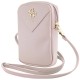 Guess Zip Triangle 4G bag - pink Guess Zip Triangle 4G bag - pink