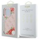 Guess GUHMP16LP4ROPEMCP iPhone 16 Pro 6.3" pink/pink hardcase 4G Flowers Print MagSafe Guess GUHMP16LP4ROPEMCP iPhone 16 Pro 6.3" pink/pink hardcase 4G Flowers Print MagSafe