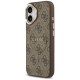 Guess 4G PU Classic Logo MagSafe Case for iPhone 17 - Brown