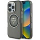 Guess IML Metal Mountain Logo MagSafe iPhone 16 Pro Max Case - Black Guess IML Metal Mountain Logo MagSafe iPhone 16 Pro Max Case - Black