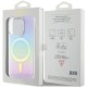 Guess GUHMP15XHITSU iPhone 15 Pro Max 6.7" purple/purple hardcase IML Iridescent MagSafe Guess GUHMP15XHITSU iPhone 15 Pro Max 6.7" purple/purple hardcase IML Iridescent MagSafe