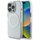 Guess IML Metal Colored Circle Classic Logo MagSafe case for iPhone 16 Pro - white Guess IML Metal Colored Circle Classic Logo MagSafe case for iPhone 16 Pro - white