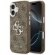 Guess 4G Big 4G Classic Logo case for iPhone 17 - brown and silver
