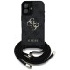 Guess 4G Big Logo Cord Stap Crossbody Case for iPhone 16 Black Guess 4G Big Logo Cord Stap Crossbody Case for iPhone 16 Black