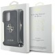 Guess 4G Big Logo Cord Stap Crossbody Case for iPhone 16 Plus Black Guess 4G Big Logo Cord Stap Crossbody Case for iPhone 16 Plus Black