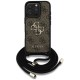 Guess 4G Big Logo Cord Stap Crossbody Case for iPhone 16 Pro Brown Guess 4G Big Logo Cord Stap Crossbody Case for iPhone 16 Pro Brown