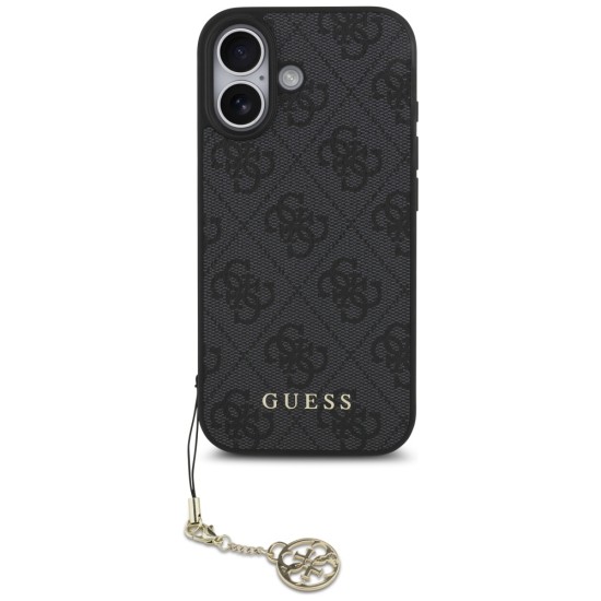 Guess 4G Charms Collection MagSafe case for iPhone 17 - black Guess 4G Charms Collection MagSafe case for iPhone 17 - black
