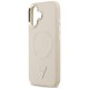 Guess Triangle Logo MagSafe Case for iPhone 17 - Beige Guess Triangle Logo MagSafe Case for iPhone 17 - Beige