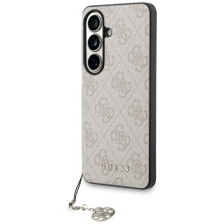 Guess 4G Classic Logo Charm MagSafe Case for Samsung Galaxy S26 - Pink Guess 4G Classic Logo Charm MagSafe Case for Samsung Galaxy S26 - Pink