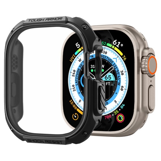 Spigen Tough Armor case for Apple Watch Ultra 49 mm - black