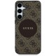 Guess 4G Round Patch Classic Logo MagSafe Case for Samsung Galaxy S25 Plus Brown Guess 4G Round Patch Classic Logo MagSafe Case for Samsung Galaxy S25 Plus Brown