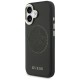 Guess Perforated 4G MagSafe case for iPhone 17 - black Guess Perforated 4G MagSafe case for iPhone 17 - black