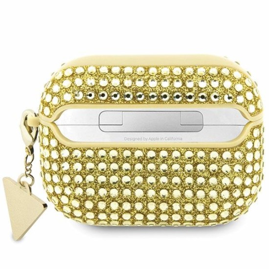 Guess Rhinestone Triangle Case for AirPods Pro 2 (2022/2023) - Gold Guess Rhinestone Triangle Case for AirPods Pro 2 (2022/2023) - Gold
