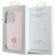 Guess Silicone Logo Strass 4G case for iPhone 16 - light pink Guess Silicone Logo Strass 4G case for iPhone 16 - light pink