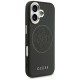 Guess Perforated 4G MagSafe case for iPhone 17 - black Guess Perforated 4G MagSafe case for iPhone 17 - black