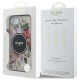 Guess IML Flowers MagSafe iPhone 16e Case - Black