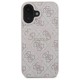 Guess 4G Ring Classic Logo MagSafe iPhone 16 Case - Pink