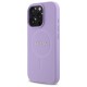 Guess Saffiano MagSafe case for iPhone 16 Pro - purple Guess Saffiano MagSafe case for iPhone 16 Pro - purple