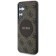 Guess 4G Round Patch Classic Logo MagSafe Case for Samsung Galaxy S25 Plus Brown Guess 4G Round Patch Classic Logo MagSafe Case for Samsung Galaxy S25 Plus Brown