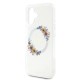 Guess IML Flowers Wreath MagSafe iPhone 16 Plus Case - Clear Guess IML Flowers Wreath MagSafe iPhone 16 Plus Case - Clear