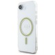 Guess IML Glitter Circle MagSafe iPhone 16e Case - Clear Guess IML Glitter Circle MagSafe iPhone 16e Case - Clear