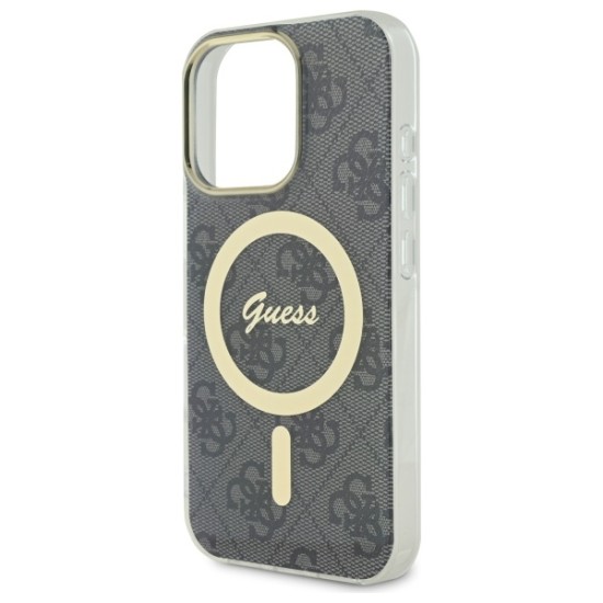 Guess IML 4G MagSafe Case for iPhone 16 Pro Max - Black Guess IML 4G MagSafe Case for iPhone 16 Pro Max - Black