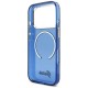 Guess IML Script Metal MagSafe Case for iPhone 17 Pro - Blue Guess IML Script Metal MagSafe Case for iPhone 17 Pro - Blue