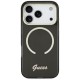 Guess IML Script Metal MagSafe Case for iPhone 17 Pro - Black Guess IML Script Metal MagSafe Case for iPhone 17 Pro - Black