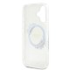 Guess IML Flowers Wreath MagSafe iPhone 16 Plus Case - Clear Guess IML Flowers Wreath MagSafe iPhone 16 Plus Case - Clear