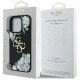 Guess Grained Roses Big 4G logo case for iPhone 16 Pro Max - black Guess Grained Roses Big 4G logo case for iPhone 16 Pro Max - black