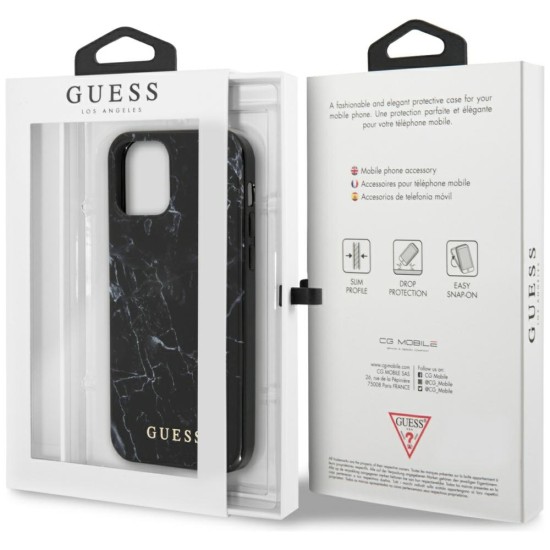 Guess Marble Case for iPhone 12 mini - Black Guess Marble Case for iPhone 12 mini - Black