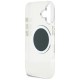 Guess IML Metal Colored Circle Classic Logo MagSafe case for iPhone 16 - black Guess IML Metal Colored Circle Classic Logo MagSafe case for iPhone 16 - black