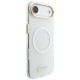 Guess IML Gradient Script Metal MagSafe Case for iPhone Air - White Guess IML Gradient Script Metal MagSafe Case for iPhone Air - White
