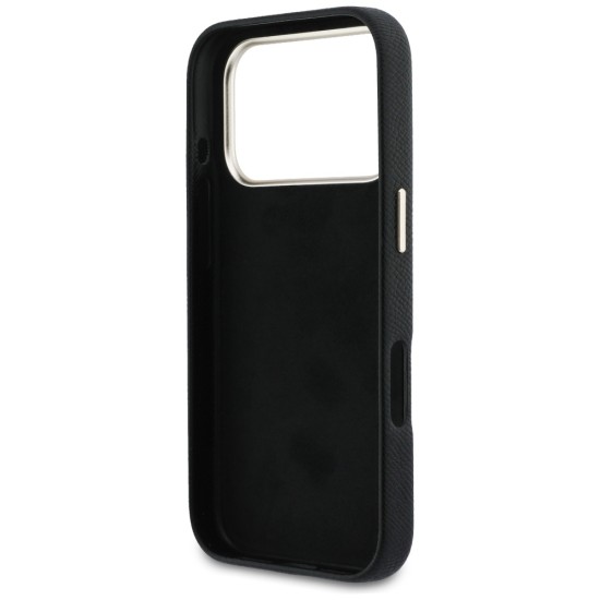 Guess FW Resin Logo Case for iPhone 17 Pro - Black Guess FW Resin Logo Case for iPhone 17 Pro - Black
