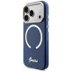 Guess IML Script Metal MagSafe Case for iPhone 17 Pro Max - Blue Guess IML Script Metal MagSafe Case for iPhone 17 Pro Max - Blue